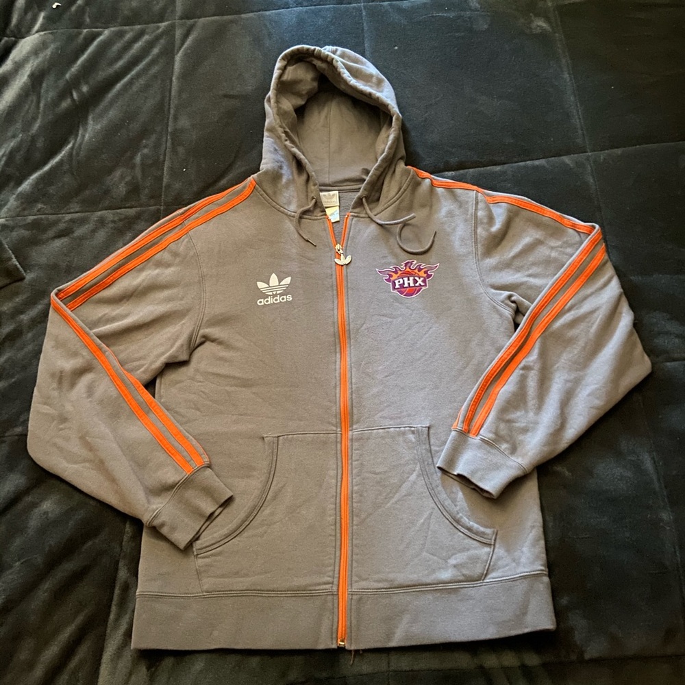 Adidas Phoenix Suns Full Zip Hoodie Size Large